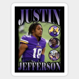 BOOTLEG JUSTIN JEFFERSON Sticker